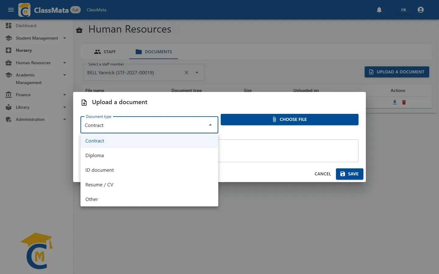 Document types